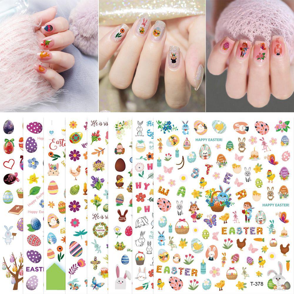 Manicure Bunny Rabbit Nail Slider Nail Art Sticker Easter Nail Sticker Nails Decal Shining Decals
Manicure Bunny Rabbit Nail Slider Nail Art Sticker Easter Nail Sticker Nails Decal Shining Decals