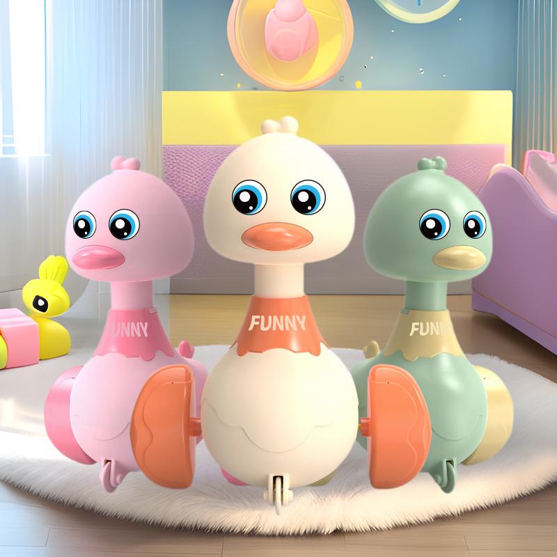 TikTok Trending Children s Press & Swing Duck Toy Car - Durable Inertial Pull-Back Car for Baby Crawling Learning
TikTok Trending Children s Press & Swing Duck Toy Car - Durable Inertial Pull-Back Car for Baby Crawling Learning