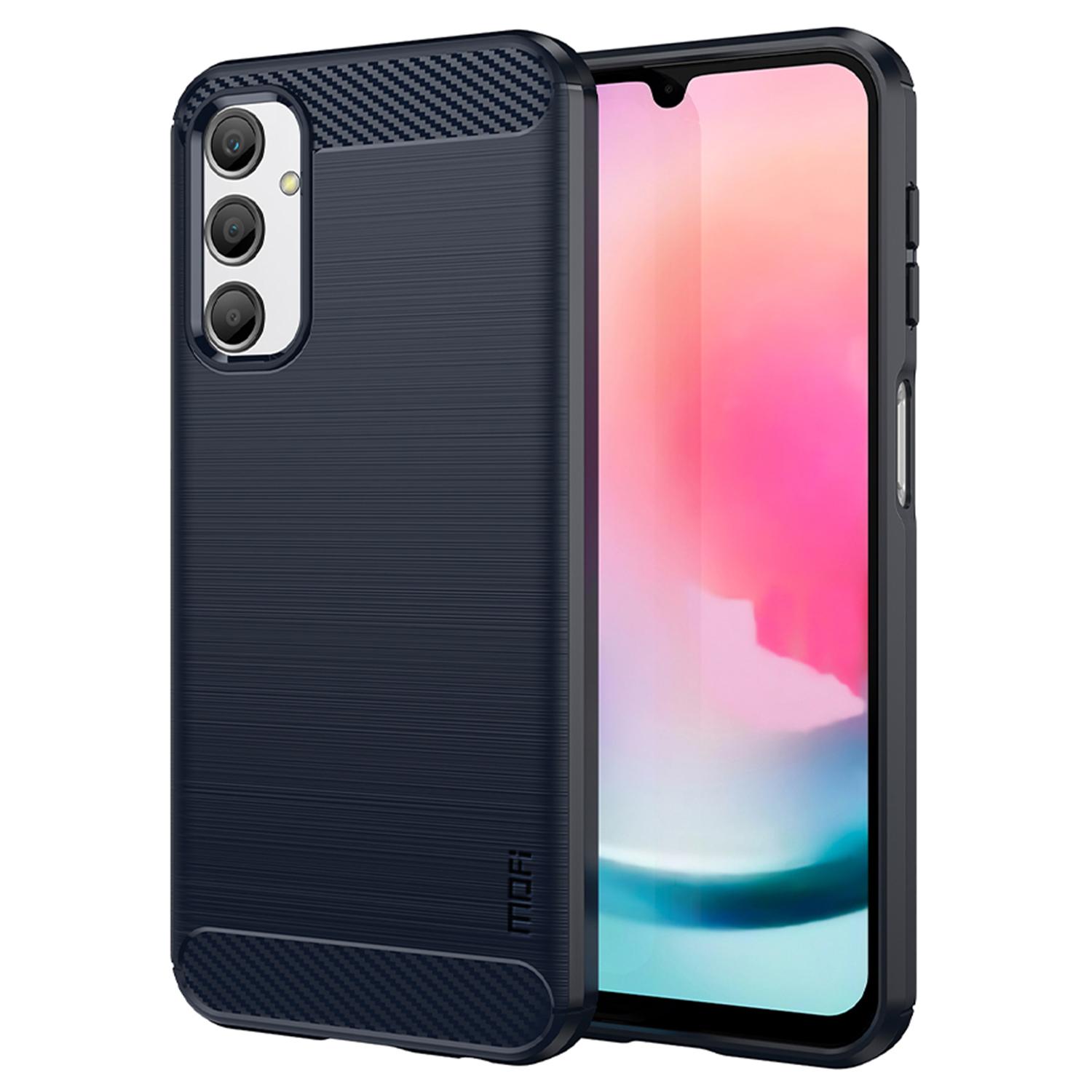 MOFI JK TPU Series-1 For Samsung Galaxy A24 4G (162.1 x 77.6 x 8.3mm) Carbon Fiber TPU Phone Case Brushed Non-Slip Protective Cover Blue
MOFI JK TPU Series-1 For Samsung Galaxy A24 4G (162.1 x 77.6 x 8.3mm) Carbon Fiber TPU Phone Case Brushed Non-Slip Protective Cover Blue