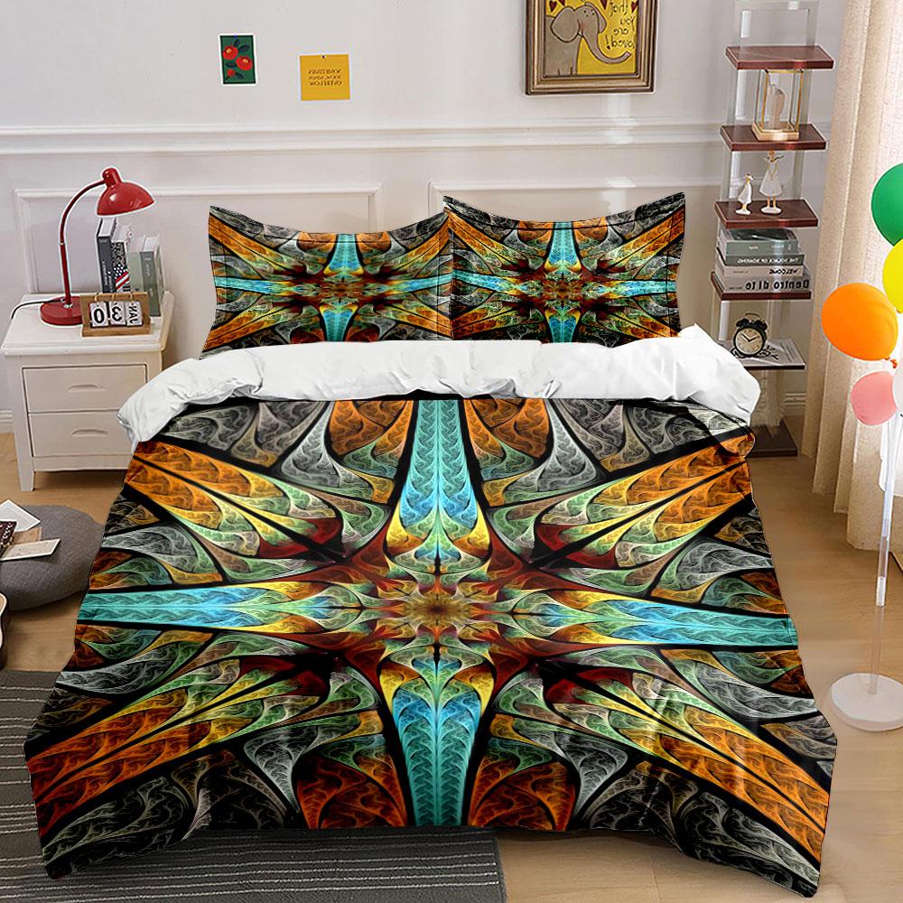 Abstract colorful feather patterns Bedding sets Duvet cover sets Duvet covers Pillowcases(1 * Duvet Cover 2 * Pillowcases without duvet insert) 135x200cm
Abstract colorful feather patterns Bedding sets Duvet cover sets Duvet covers Pillowcases(1 * Duvet Cover 2 * Pillowcases without duvet insert) 135x200cm