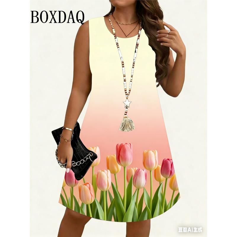 Polka Dot Women Floral Print Summer Short Beach Dress For Woman Floral Sundress Sleeveless Casual Loose Tank Dresses Plus Size 6XL
Polka Dot Women Floral Print Summer Short Beach Dress For Woman Floral Sundress Sleeveless Casual Loose Tank Dresses Plus Size 6XL