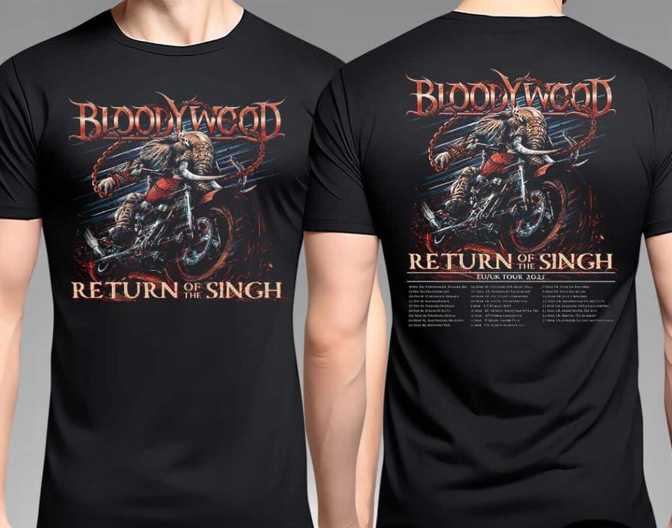 Bloodywood Return Of The Singh EU UK Tour 2025 Schedule Performance T-Shirt Unisex T-Shirt XXXL
Bloodywood Return Of The Singh EU UK Tour 2025 Schedule Performance T-Shirt Unisex T-Shirt XXXL