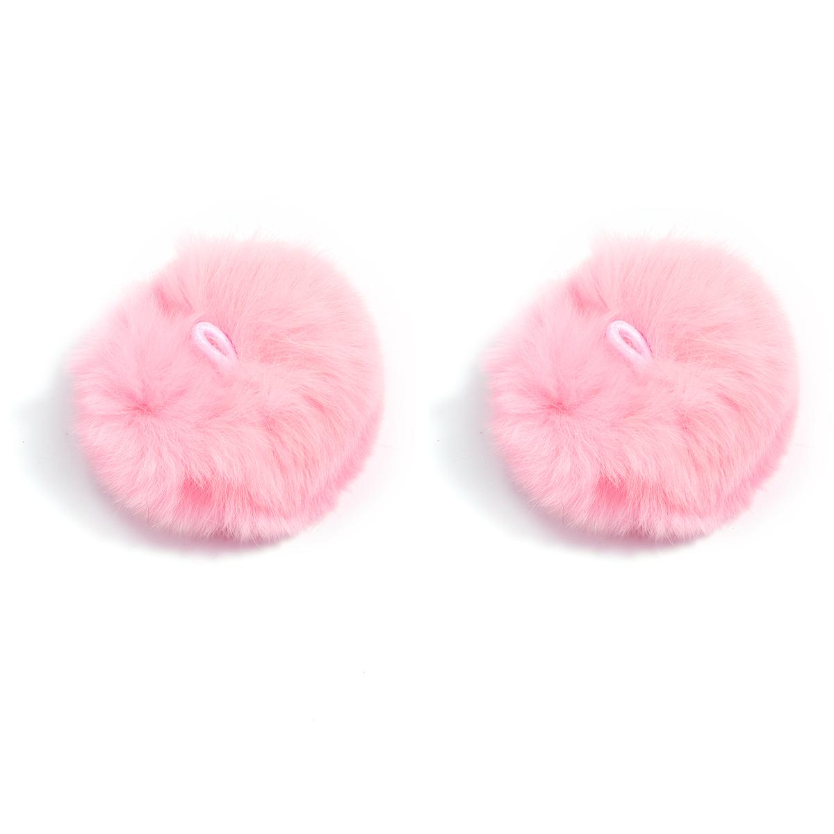 2pcs 6cm Fluffy Soft Pompom Colorful Fur Pom Poms Ball Charms For DIY Handmade Clothing Sewing Hat Keychain Earrings Accessories рожевий
2pcs 6cm Fluffy Soft Pompom Colorful Fur Pom Poms Ball Charms For DIY Handmade Clothing Sewing Hat Keychain Earrings Accessories рожевий