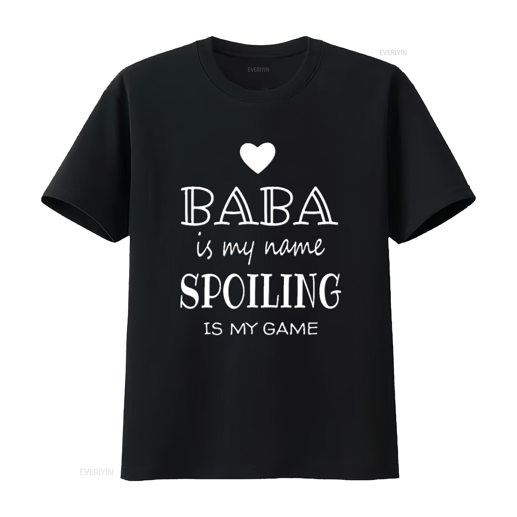 Mens Baba Is My Name Funny s For Grandma T Shirt Black X Large vintage Washed Breathable Top For Everyday Wear Slightly 4XL
Mens Baba Is My Name Funny s For Grandma T Shirt Black X Large vintage Washed Breathable Top For Everyday Wear Slightly 4XL