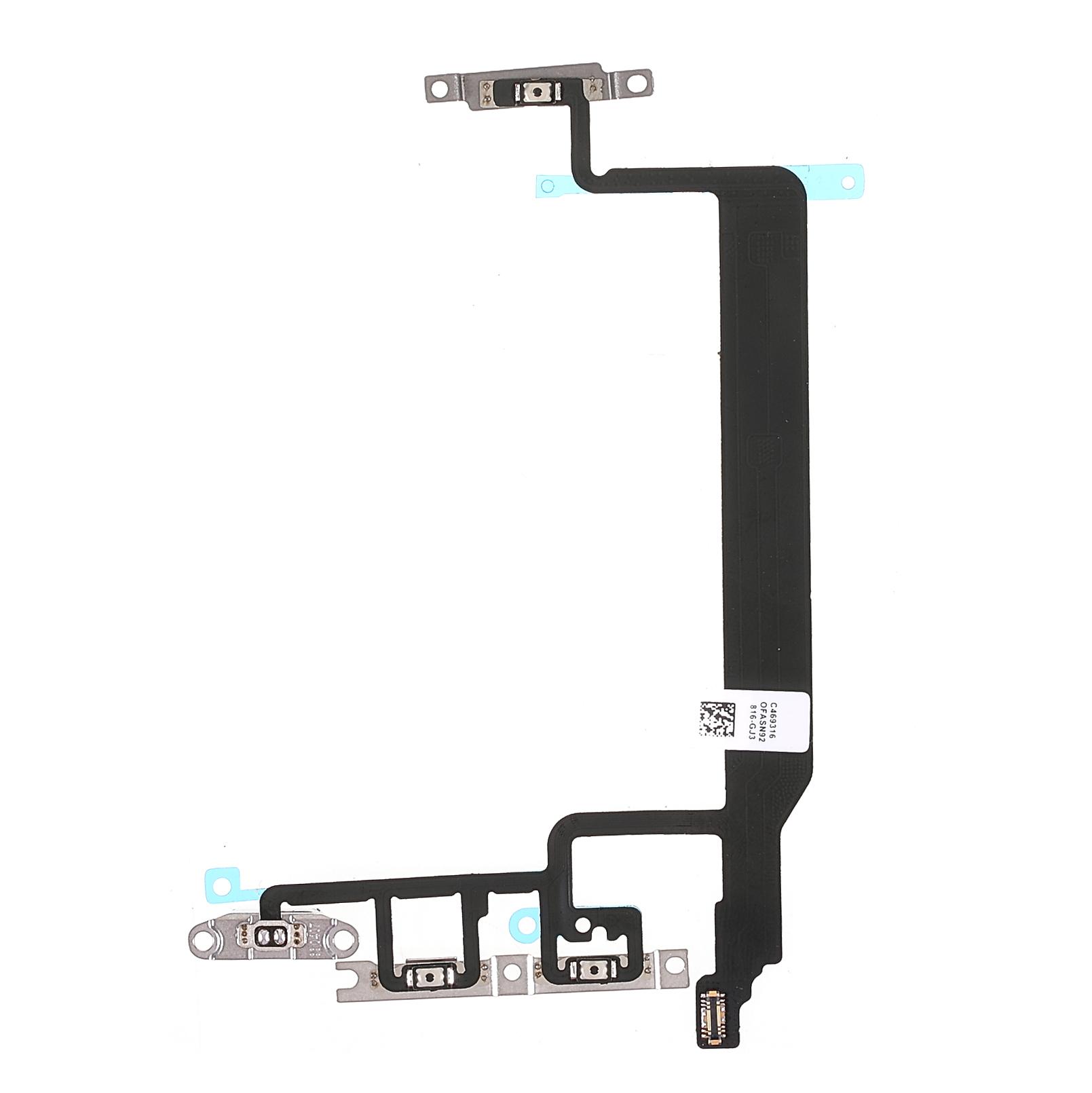 Power and Volume Buttons Flex Cable Replacement Part (without Logo) for iPhone 13 Pro 6.1 inch A
Power and Volume Buttons Flex Cable Replacement Part (without Logo) for iPhone 13 Pro 6.1 inch A