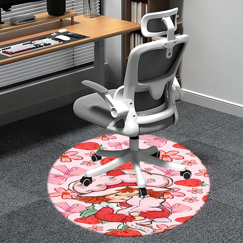 Strawberry Theme Chair Mat - Round Carpet for Home Decor, Office Use, Living Room 80cm
Strawberry Theme Chair Mat - Round Carpet for Home Decor, Office Use, Living Room 80cm
