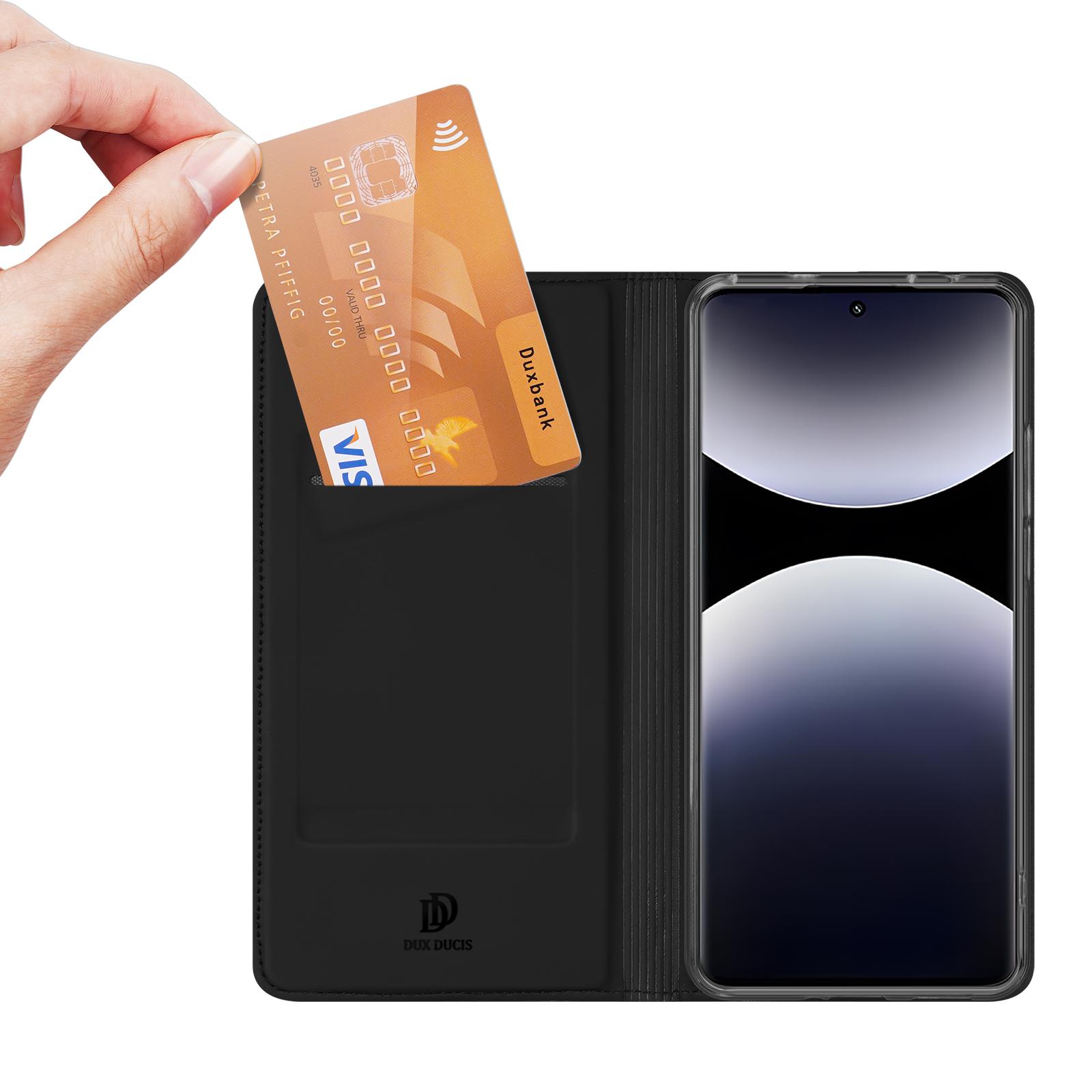 For Xiaomi Redmi Note 14 Pro 4G Case DUX DUCIS Skin Pro Series Leather Cover Card Holder Black
For Xiaomi Redmi Note 14 Pro 4G Case DUX DUCIS Skin Pro Series Leather Cover Card Holder Black