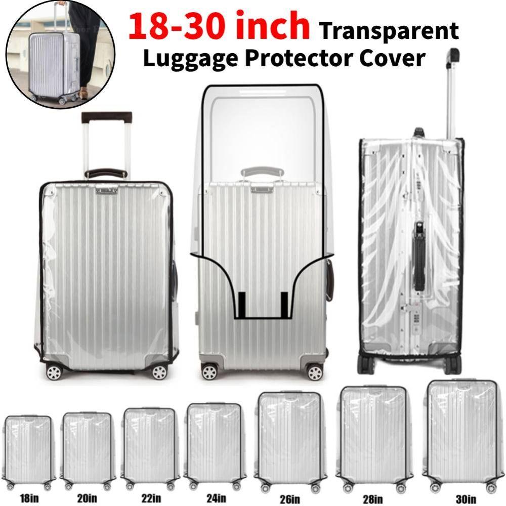 18-30inch Suitcase Cover Clear Dustproof Cover Thickened Luggage Protector Cover Travel Accessory
18-30inch Suitcase Cover Clear Dustproof Cover Thickened Luggage Protector Cover Travel Accessory