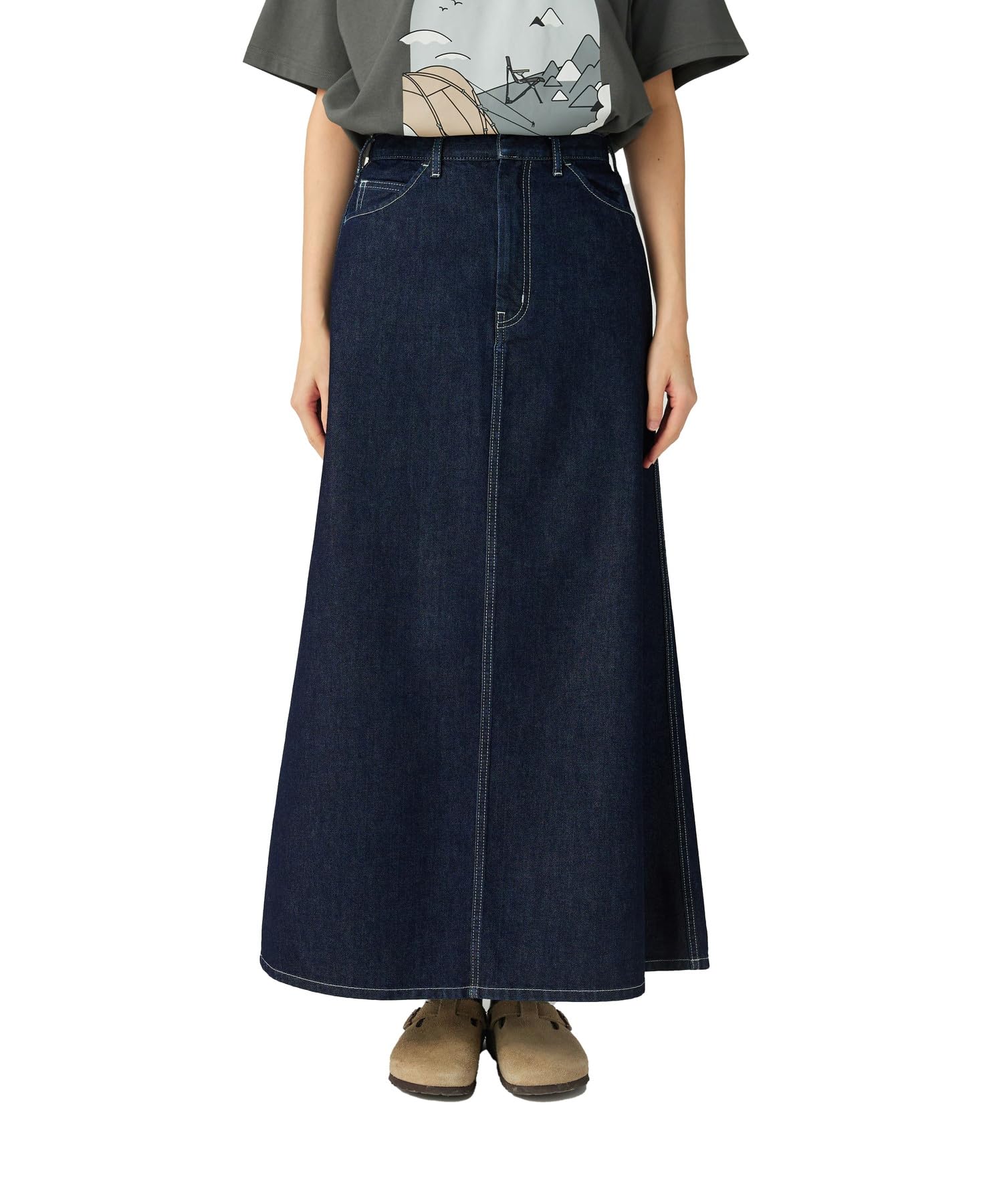 Snow Peak TAKIBI Denim Skirt Indigo 2 SK-25AW003 Women s
Snow Peak TAKIBI Denim Skirt Indigo 2 SK-25AW003 Women s