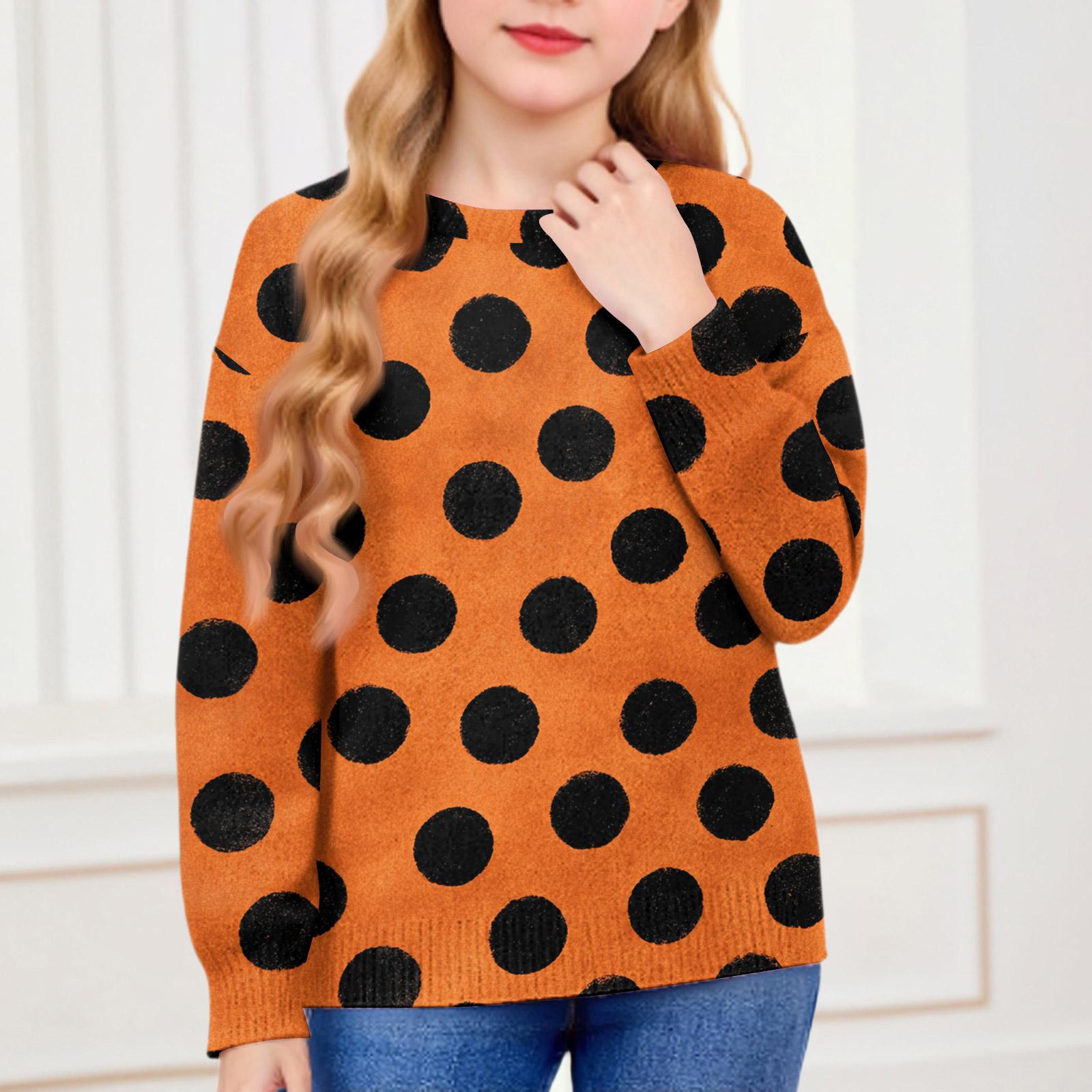 Толстовки на Хэллоуин для детей, мальчиков и девочек, вязаный свитер, милая рубашка, осенние пуловеры с круглым вырезом 90 шафрановый
Толстовки на Хэллоуин для детей, мальчиков и девочек, вязаный свитер, милая рубашка, осенние пуловеры с круглым вырезом 90 шафрановый