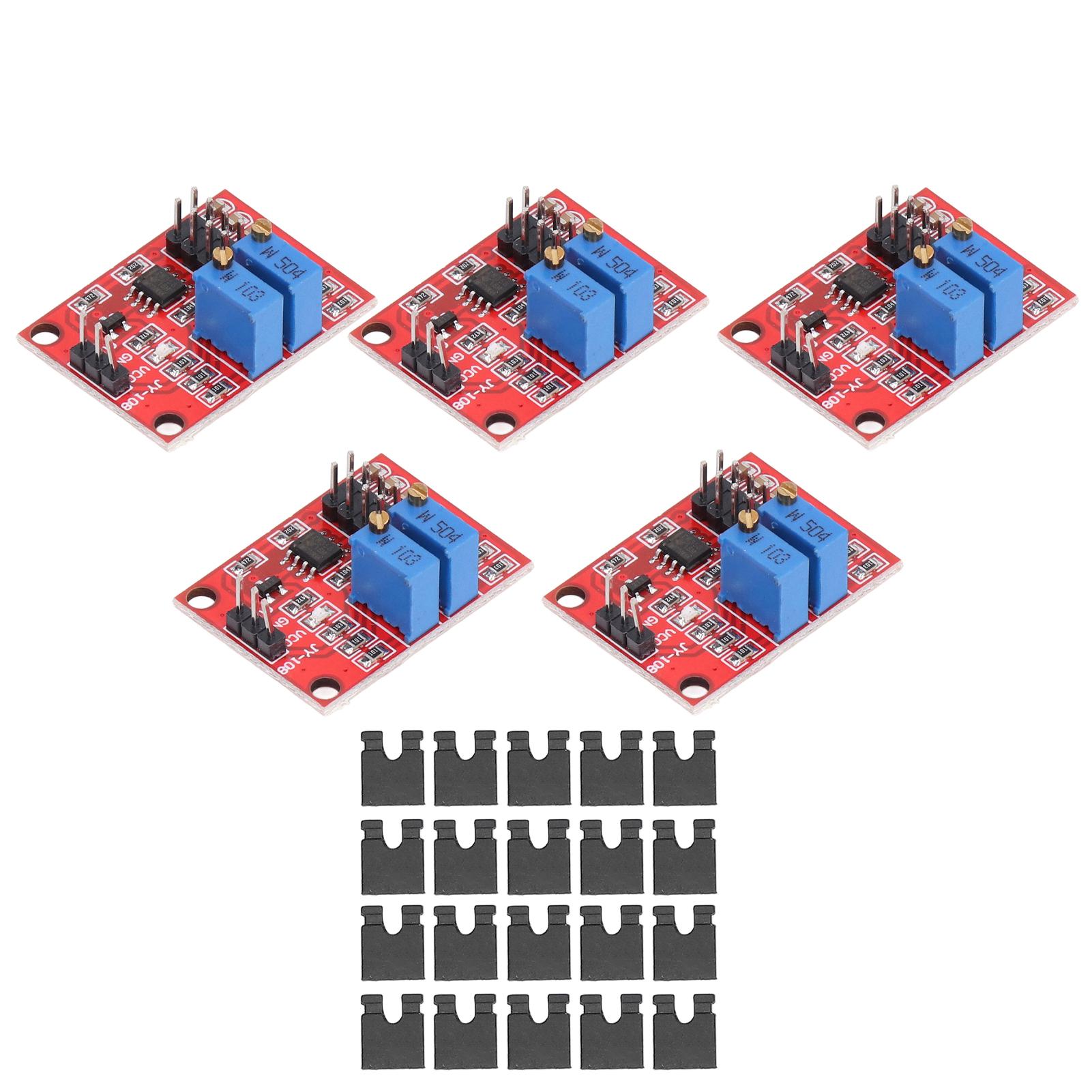 5Pcs NE555 Pulse Module Frequency Duty Cycle Adjustable Module Squares Wave Signal Generator
5Pcs NE555 Pulse Module Frequency Duty Cycle Adjustable Module Squares Wave Signal Generator