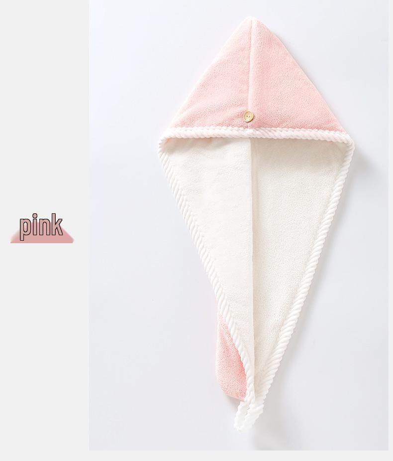 Double-Layer Coral Fleece Quick-Dry Hair Towel Cap - Super Absorbent & Soft for Home Use 25*65 cm рожевий
Double-Layer Coral Fleece Quick-Dry Hair Towel Cap - Super Absorbent & Soft for Home Use 25*65 cm рожевий