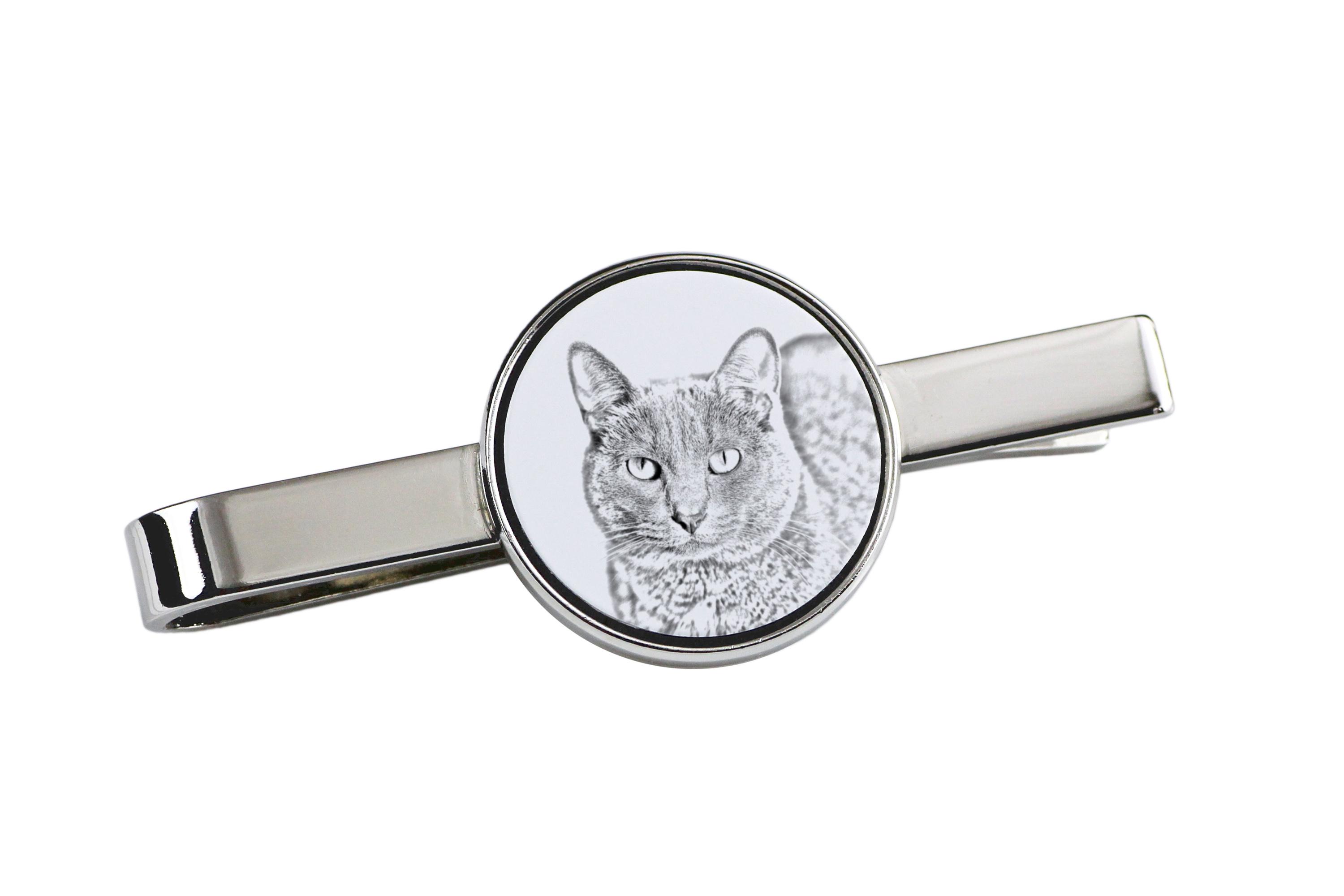 Korat - cat tie clip, personalized tie clip, unique gift for men from Art-Dog brand срібний
Korat - cat tie clip, personalized tie clip, unique gift for men from Art-Dog brand срібний