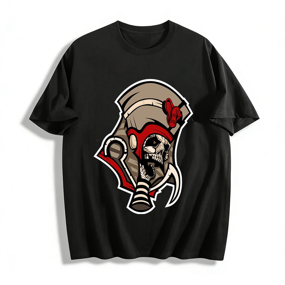 Vintage Skull Pirate Captain Print Tee Dark Style Casual Top Pure cotton T-shirt XXS
Vintage Skull Pirate Captain Print Tee Dark Style Casual Top Pure cotton T-shirt XXS