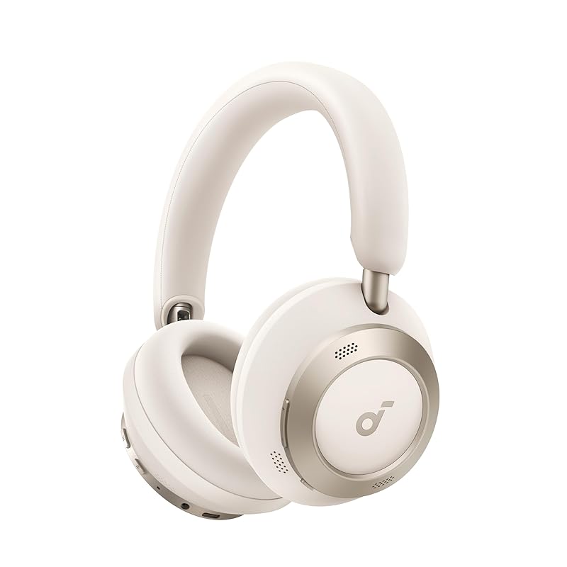 Anker Soundcore Space One Pro (Bluetooth 5.3 wireless Headphones) [Up to 60 hours of music playback / ultra noise canceling 3.5 LDAC/high resolution
Anker Soundcore Space One Pro (Bluetooth 5.3 wireless Headphones) [Up to 60 hours of music playback / ultra noise canceling 3.5 LDAC/high resolution