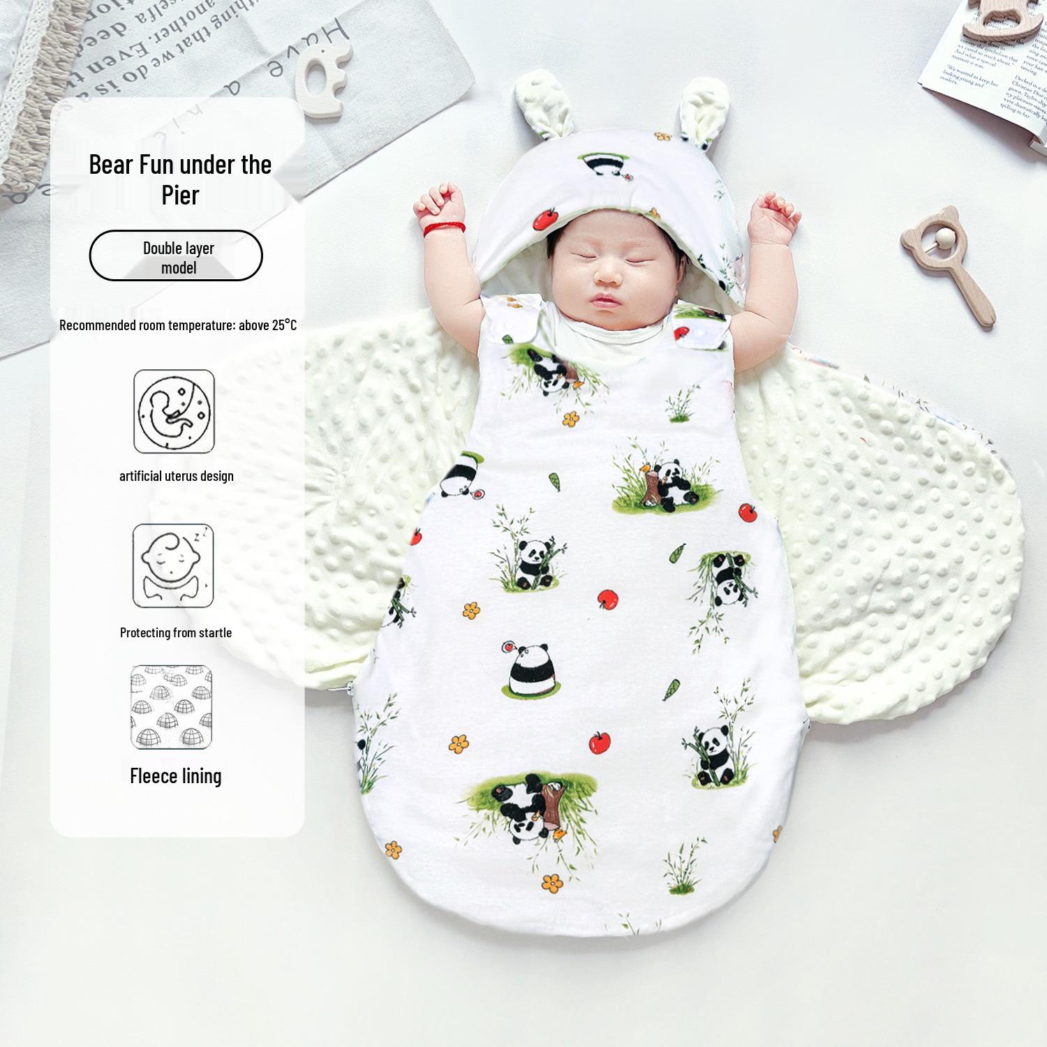 Premium Cotton Newborn Swaddle Blanket - All-Season Comfort, Ideal for Spring/Summer and Thickened for Autumn/Winter 77*82cm (Unfolded)
Premium Cotton Newborn Swaddle Blanket - All-Season Comfort, Ideal for Spring/Summer and Thickened for Autumn/Winter 77*82cm (Unfolded)