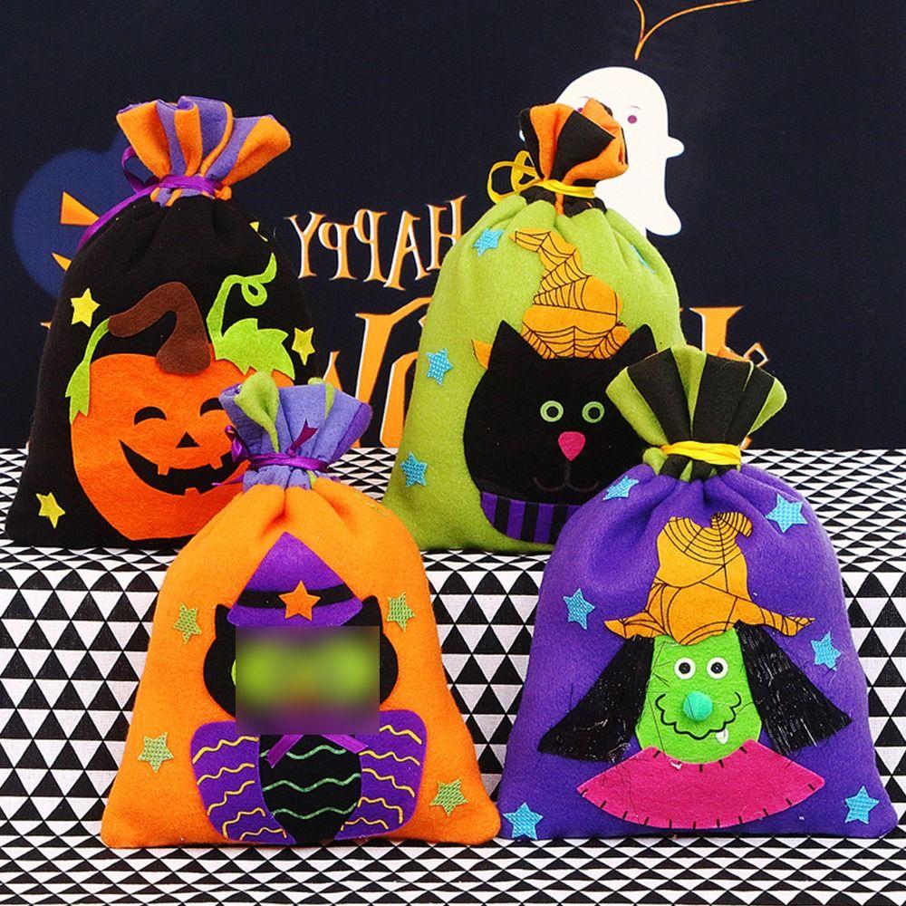 Witch Trick Or Treat Bag Skeleton Pumpkin Bag Creative Halloween Candy Drawstring Bag Gift
Witch Trick Or Treat Bag Skeleton Pumpkin Bag Creative Halloween Candy Drawstring Bag Gift