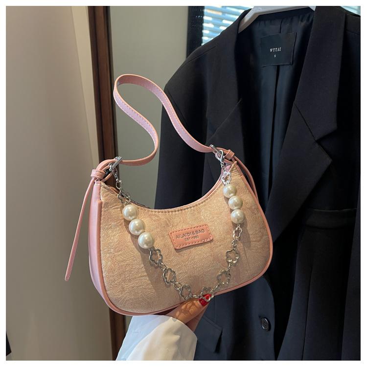 Популярні цього року сумки під пахви, портативні сумки через плече з перламутровим ланцюжком, модні універсальні жіночі сумки для приміських поїздок, сумки-месенджери в іноземному стилі рожевий
Популярні цього року сумки під пахви, портативні сумки через плече з перламутровим ланцюжком, модні універсальні жіночі сумки для приміських поїздок, сумки-месенджери в іноземному стилі рожевий