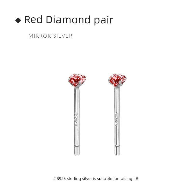 Xiaoxianren Серьги-пусеты из стерлингового серебра 925 пробы с защитой от блокировки, минималистичные, мужские и женские Red Diamond pair
Xiaoxianren Серьги-пусеты из стерлингового серебра 925 пробы с защитой от блокировки, минималистичные, мужские и женские Red Diamond pair