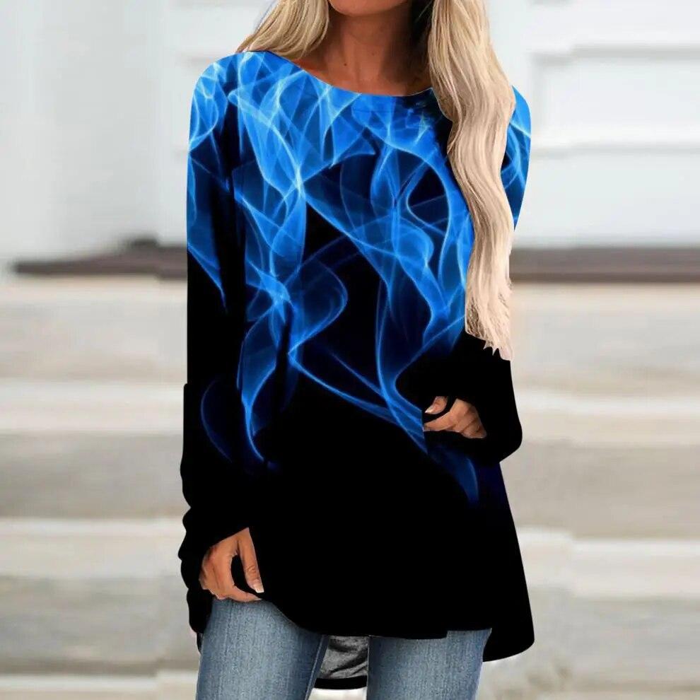 Жен. Футболка Color Fusion На каждый день Выходные Графика С рисунком Активный Уличная одежда Длинный рукав С принтом Круглый вырез Essential
Жен. Футболка Color Fusion На каждый день Выходные Графика С рисунком Активный Уличная одежда Длинный рукав С принтом Круглый вырез Essential