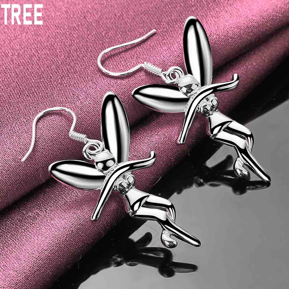 Подвеска в виде танцующего ангела из стерлингового серебра 925 пробы с серьгами для пирсинга, модные свадебные украшения 1.60*3.30cm
Подвеска в виде танцующего ангела из стерлингового серебра 925 пробы с серьгами для пирсинга, модные свадебные украшения 1.60*3.30cm