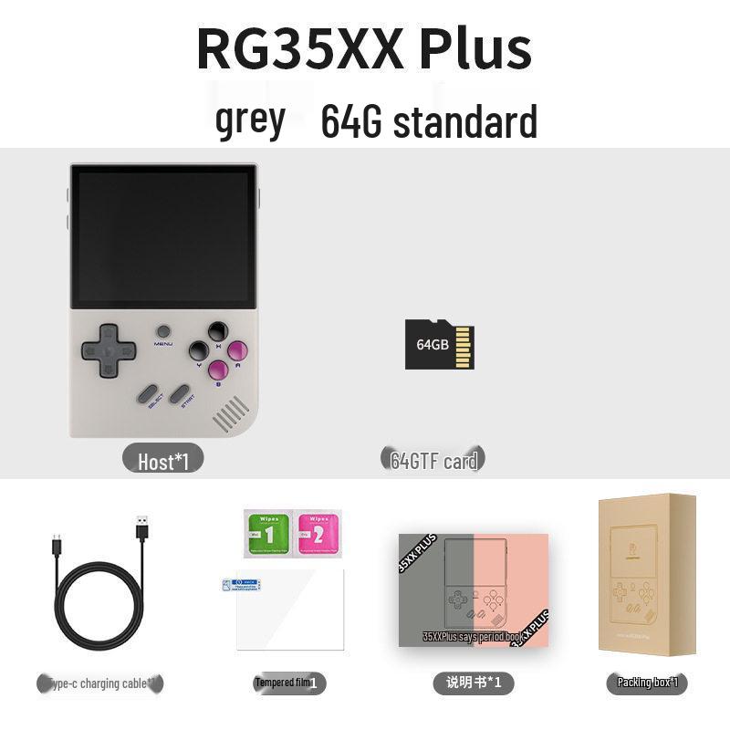 2023 RG35XX Plus Vertical Retro Handheld Console: Connects to TV for Arcade Gaming
2023 RG35XX Plus Vertical Retro Handheld Console: Connects to TV for Arcade Gaming