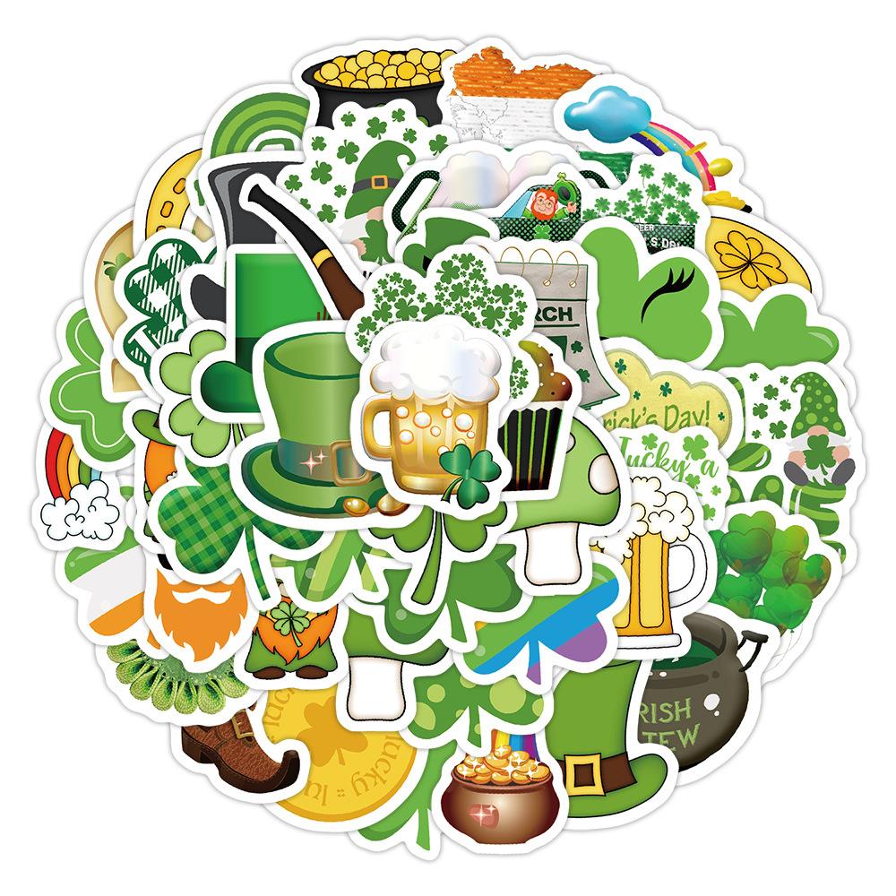 50 Pieces of St. Pa’s Day 2 Graffiti Stickers Suitcase Guitar Notebook Decoration Stickers Waterproof Creative Cartoon Stickers
50 Pieces of St. Pa’s Day 2 Graffiti Stickers Suitcase Guitar Notebook Decoration Stickers Waterproof Creative Cartoon Stickers