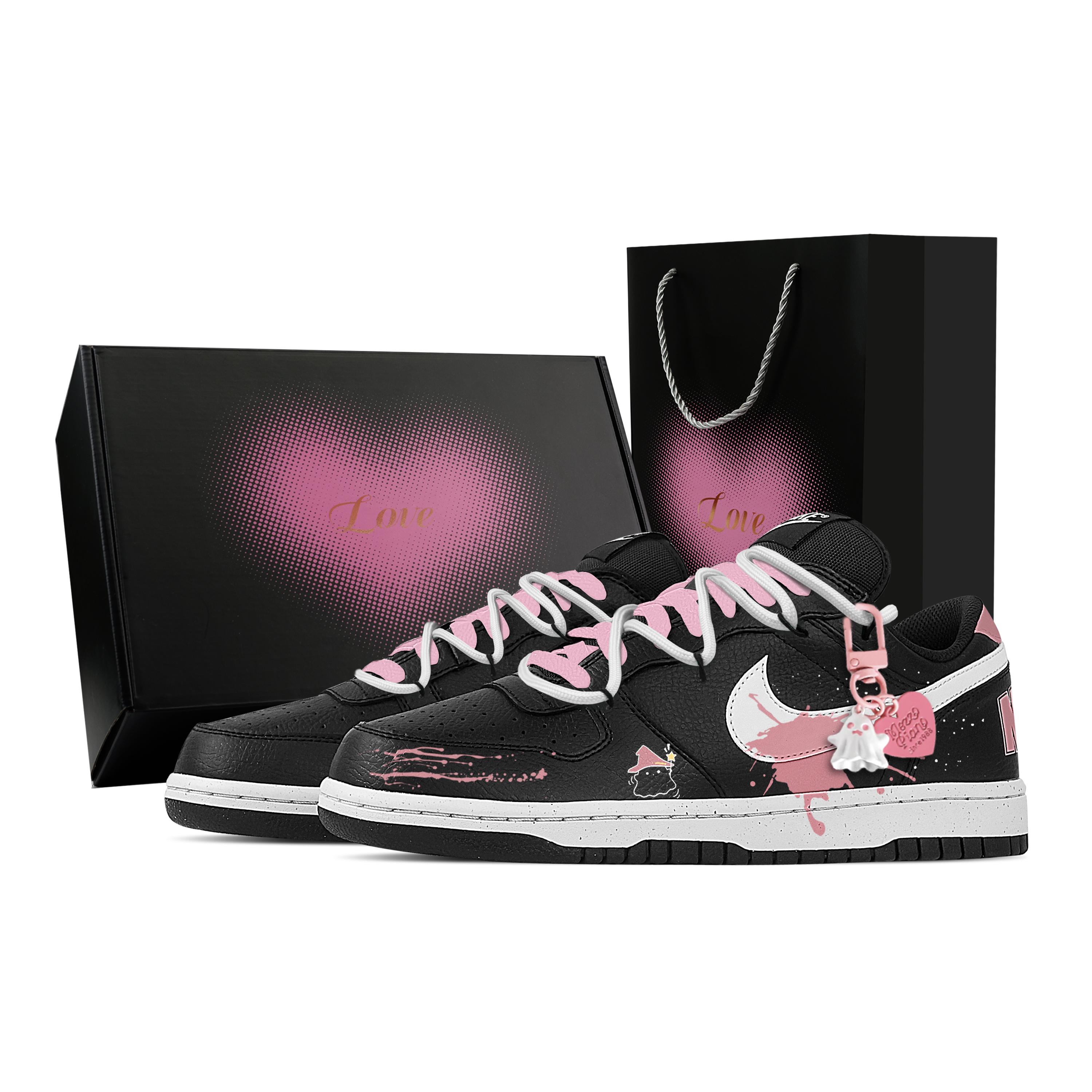 Nike Big Phantom, Heart Box Abrasion Resistant Breathable Low top Skateboard Shoes Men s Black Pink 355152-016(Team529--) 42
Nike Big Phantom, Heart Box Abrasion Resistant Breathable Low top Skateboard Shoes Men s Black Pink 355152-016(Team529--) 42