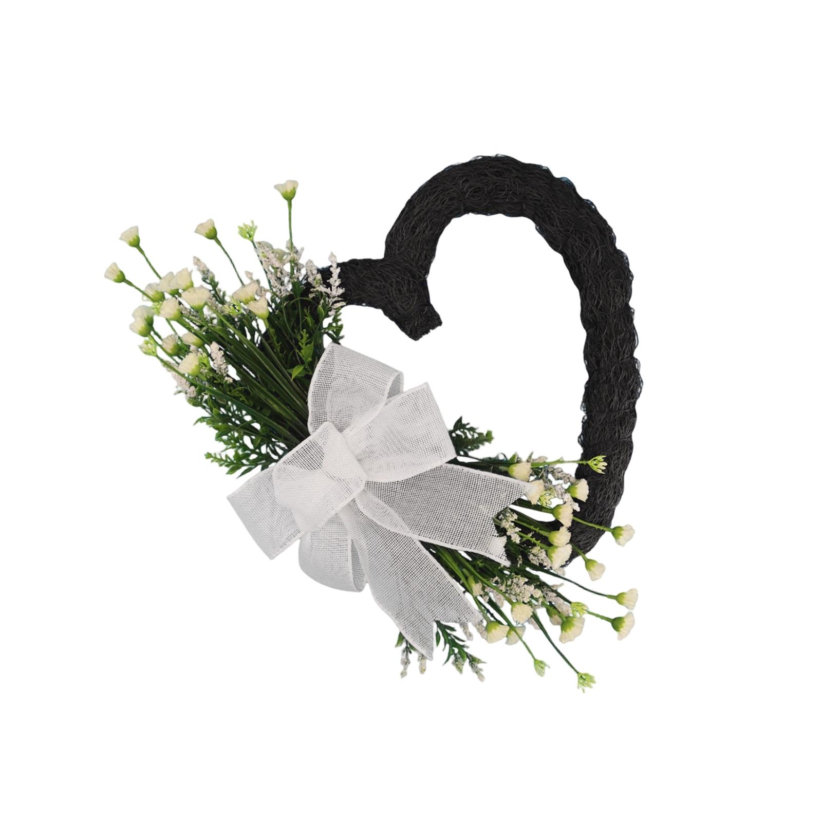 48*35cm Valentine s Day Wreath, Heart-Shaped Wreath, Door Decoration, Home Door Hanging, Front Door Wreath, Spring . One Size білий
48*35cm Valentine s Day Wreath, Heart-Shaped Wreath, Door Decoration, Home Door Hanging, Front Door Wreath, Spring . One Size білий