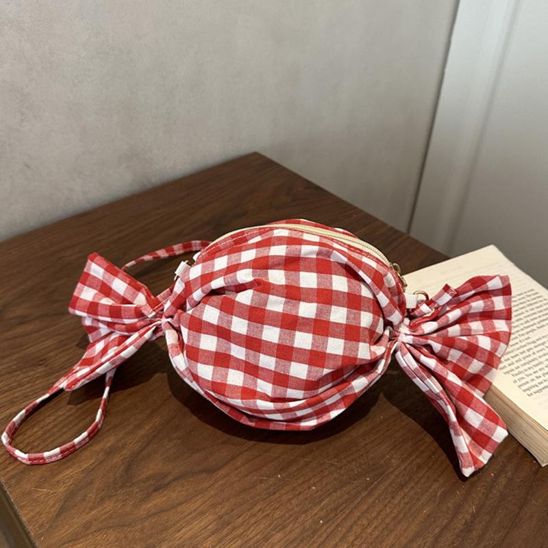 Yogodlns Sweet Candy Bag Casual Cloth Candy Bag Cute Grid Printed Shoulder Bag Large Capacity Lightweight Red Plaid Crossbody Bag Student 35.5x8x13cm червоний
Yogodlns Sweet Candy Bag Casual Cloth Candy Bag Cute Grid Printed Shoulder Bag Large Capacity Lightweight Red Plaid Crossbody Bag Student 35.5x8x13cm червоний