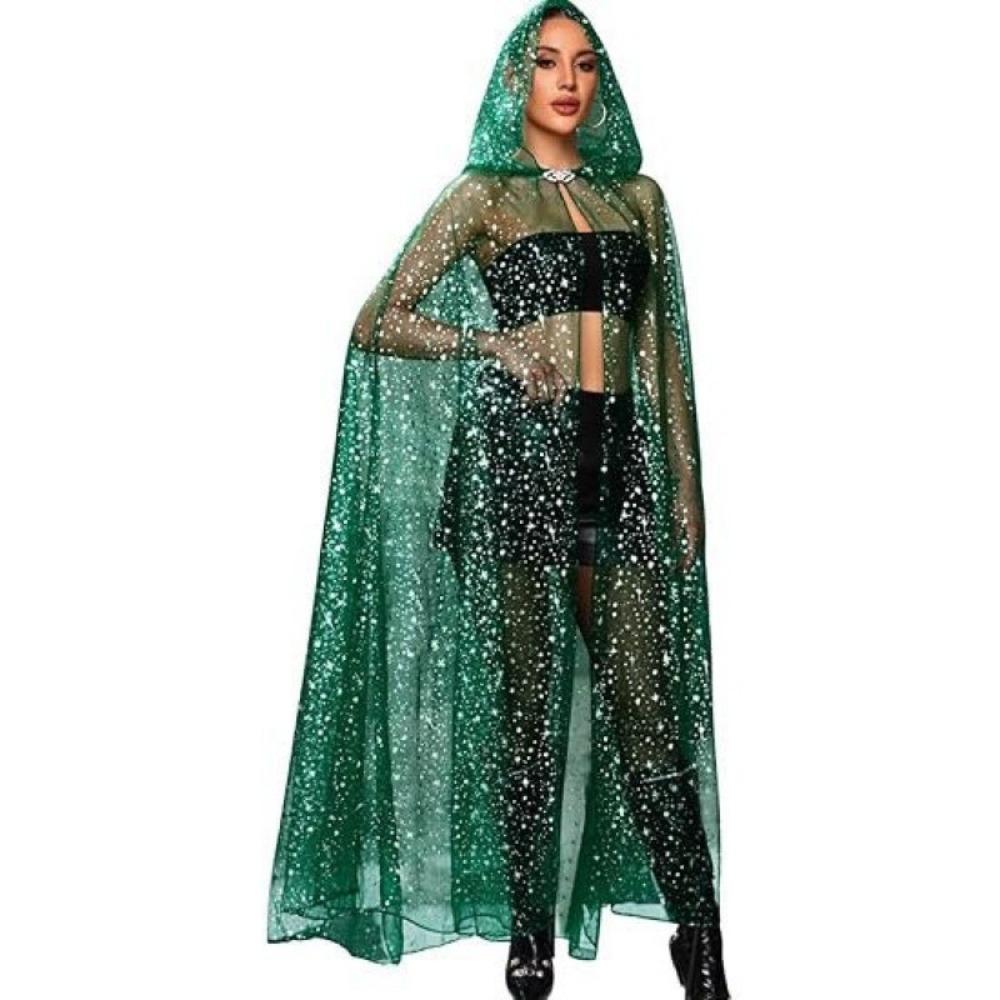 New Design with Oversized Hood Star Tulle Cape Lace-up Vintage Halloween Hooded Cloak Black Color Vintage Hooded Cape
New Design with Oversized Hood Star Tulle Cape Lace-up Vintage Halloween Hooded Cloak Black Color Vintage Hooded Cape