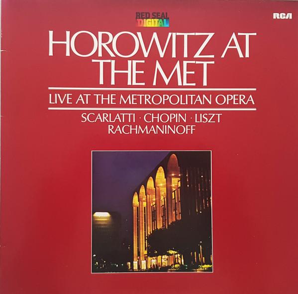 LP Record HOROWITZ SCARLATTI CHOPIN LISZT Horowitz At The Met RL14260 RCA RED SEAL 1982 Germany Classical Used
LP Record HOROWITZ SCARLATTI CHOPIN LISZT Horowitz At The Met RL14260 RCA RED SEAL 1982 Germany Classical Used