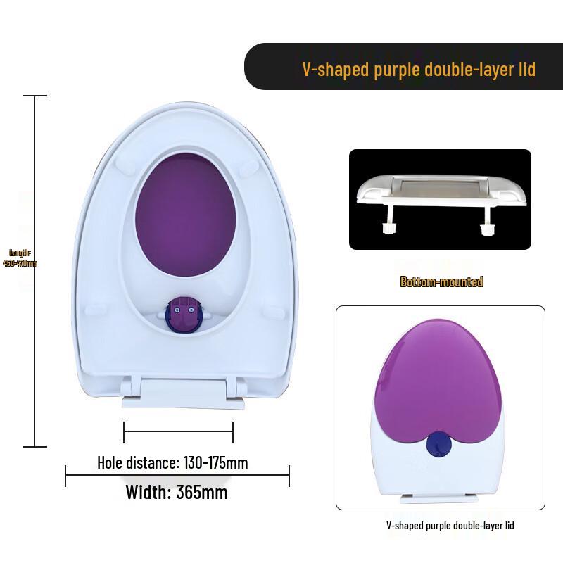 Xuanyong Soft-Close Family Toilet Seat
Xuanyong Soft-Close Family Toilet Seat