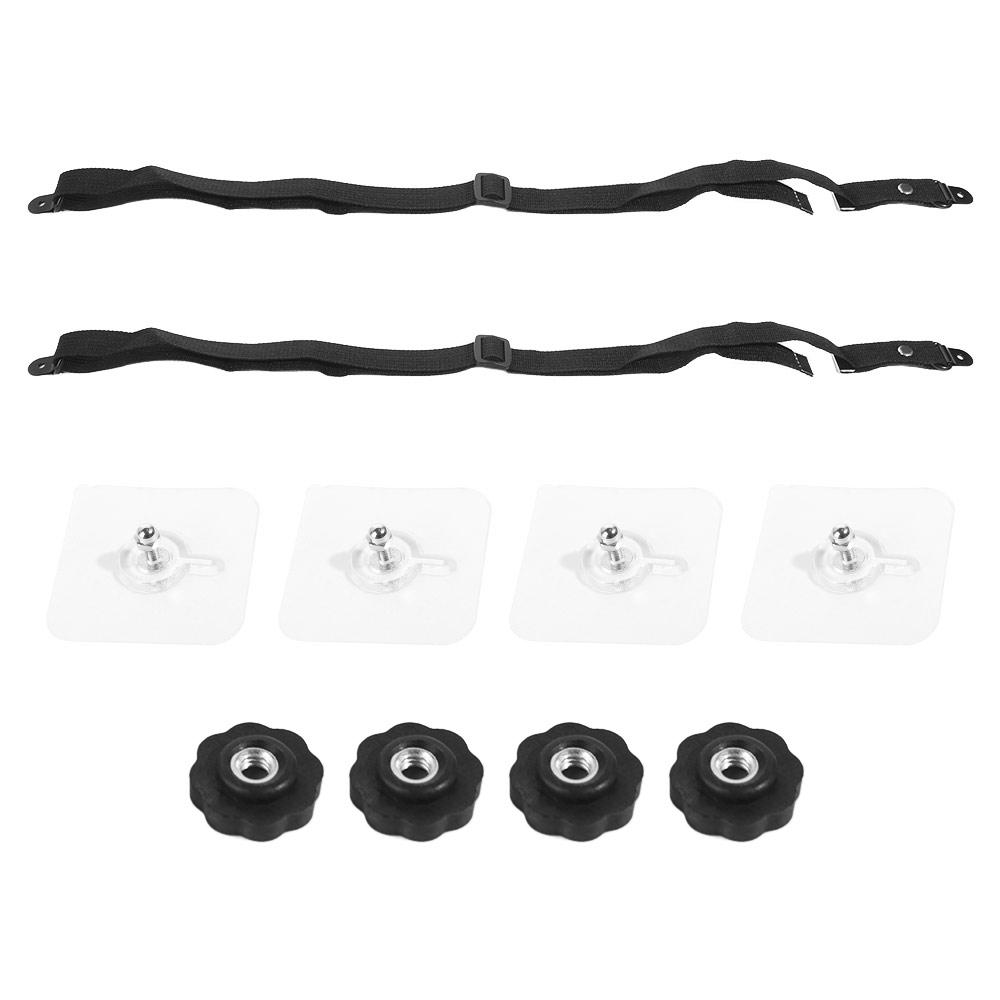 2Pcs Anti-Tip TV Safety Strap Set Durable Adjustable Furniture Mounting Strap Kit No-Drill Adhesive Fix to Wall TV Harness Лляний
2Pcs Anti-Tip TV Safety Strap Set Durable Adjustable Furniture Mounting Strap Kit No-Drill Adhesive Fix to Wall TV Harness Лляний