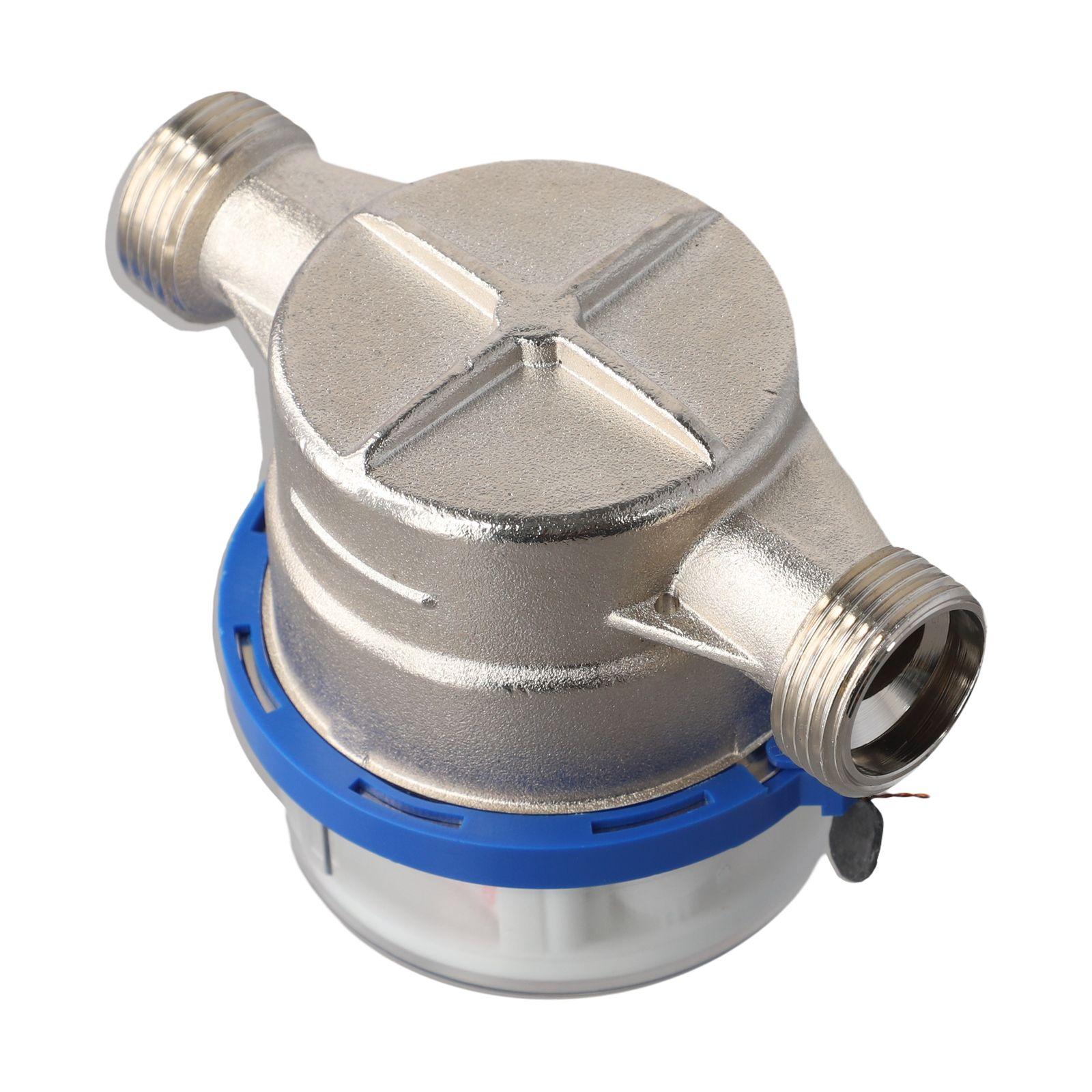 Anti-electromagnetic Interference Cold Water Meter Home Improvement 115*85*75mm Filter Water Meter Maximum Reading 999999 China Mainland
Anti-electromagnetic Interference Cold Water Meter Home Improvement 115*85*75mm Filter Water Meter Maximum Reading 999999 China Mainland