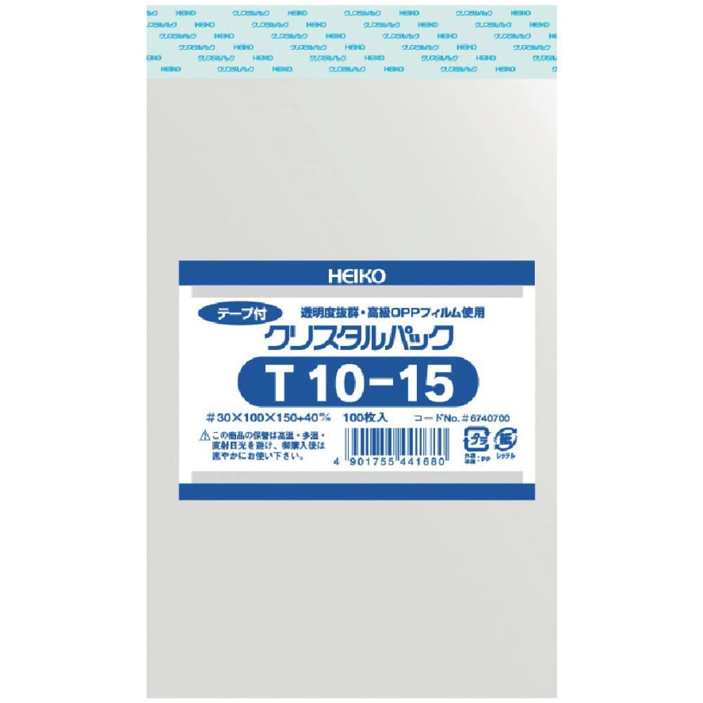 Shimojima Heiko Прозрачный OPP-пакет Crystal Pack с лентой 10 x 15 см 100 шт. 006740700 T10-15
Shimojima Heiko Прозрачный OPP-пакет Crystal Pack с лентой 10 x 15 см 100 шт. 006740700 T10-15