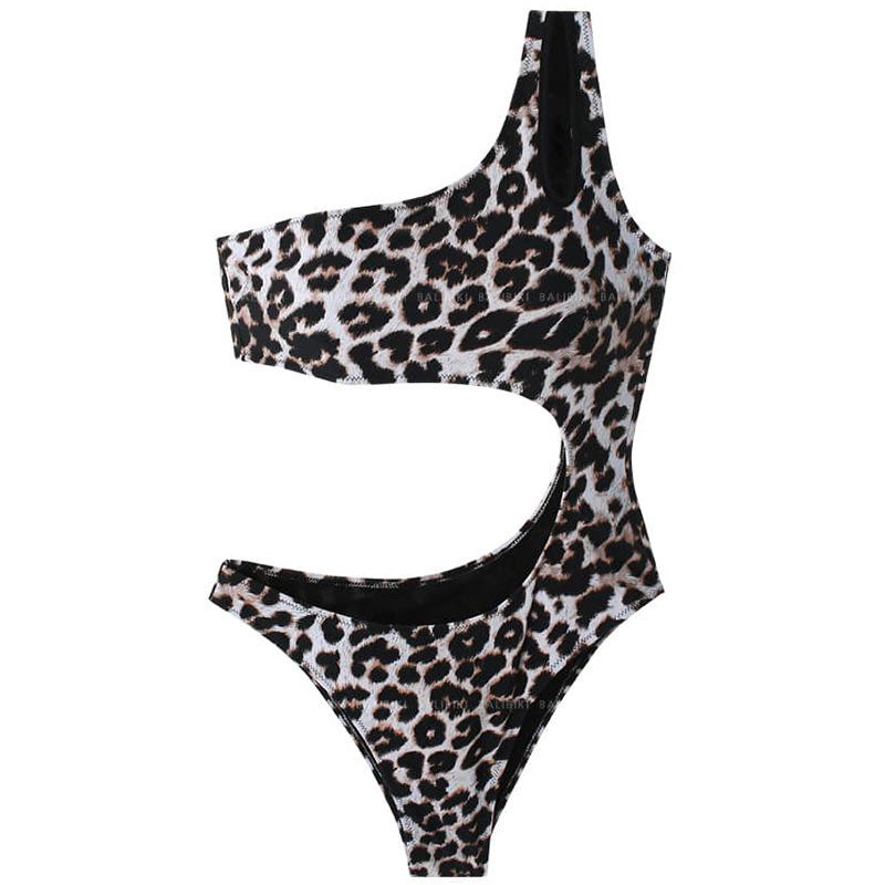 Buy New Sexy Leopard Print One Piece Bikini Hot Spring Bathing Suit
