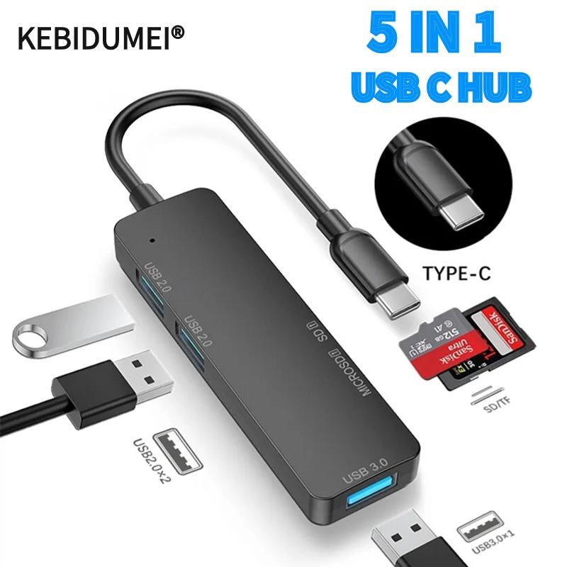 5в1 Type-C/USB 3.0 адаптер-разветвитель-концентратор OTG компьютерные аксессуары многопортовый концентратор для мыши, клавиатуры, U-диска, SD/TF-кардридера
5в1 Type-C/USB 3.0 адаптер-разветвитель-концентратор OTG компьютерные аксессуары многопортовый концентратор для мыши, клавиатуры, U-диска, SD/TF-кардридера