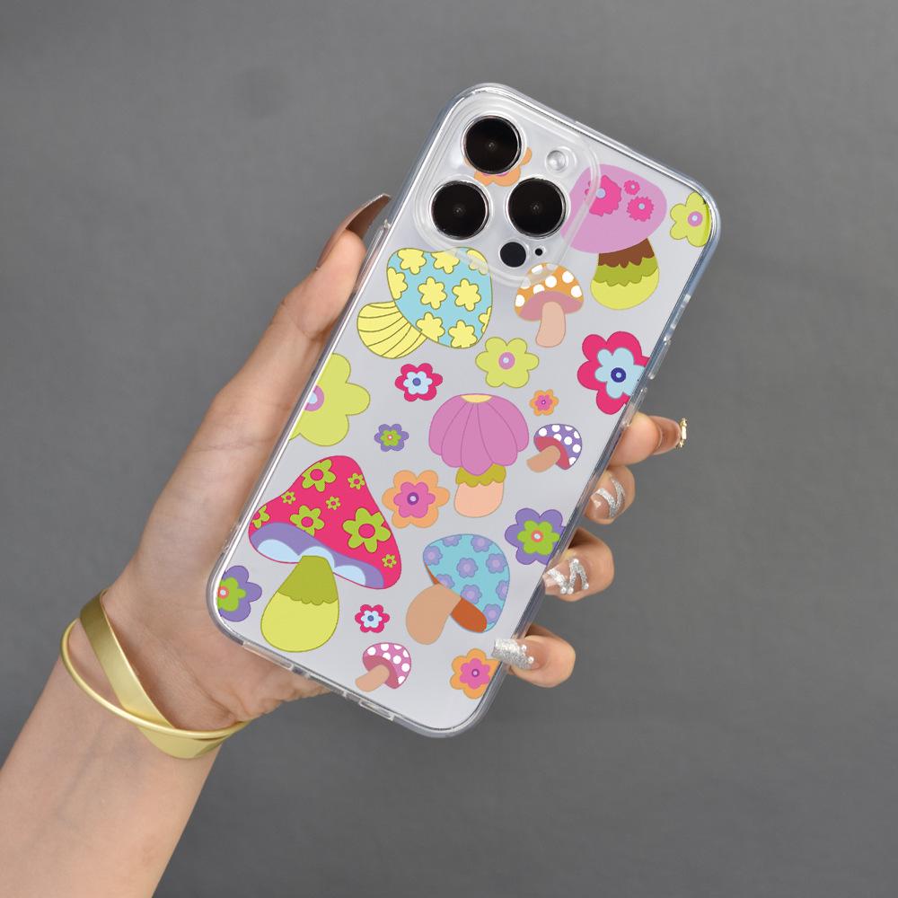 Adorable Mushroom Full-Cover Lens Soft Shell Case for iPhone15 - Anti-Fall Protection iPhone 14 Pro Max прозрачный
Adorable Mushroom Full-Cover Lens Soft Shell Case for iPhone15 - Anti-Fall Protection iPhone 14 Pro Max прозрачный