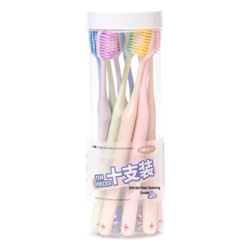 Mikke Soft Bristle Toothbrush (10-Pack)
Mikke Soft Bristle Toothbrush (10-Pack)