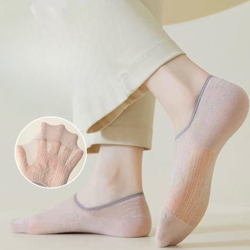 Women Spring and Summer Ultra Thin Cool Breathable New Boneless Invisible Sweat Absorbing Boat Socks 1 pair білий
Women Spring and Summer Ultra Thin Cool Breathable New Boneless Invisible Sweat Absorbing Boat Socks 1 pair білий