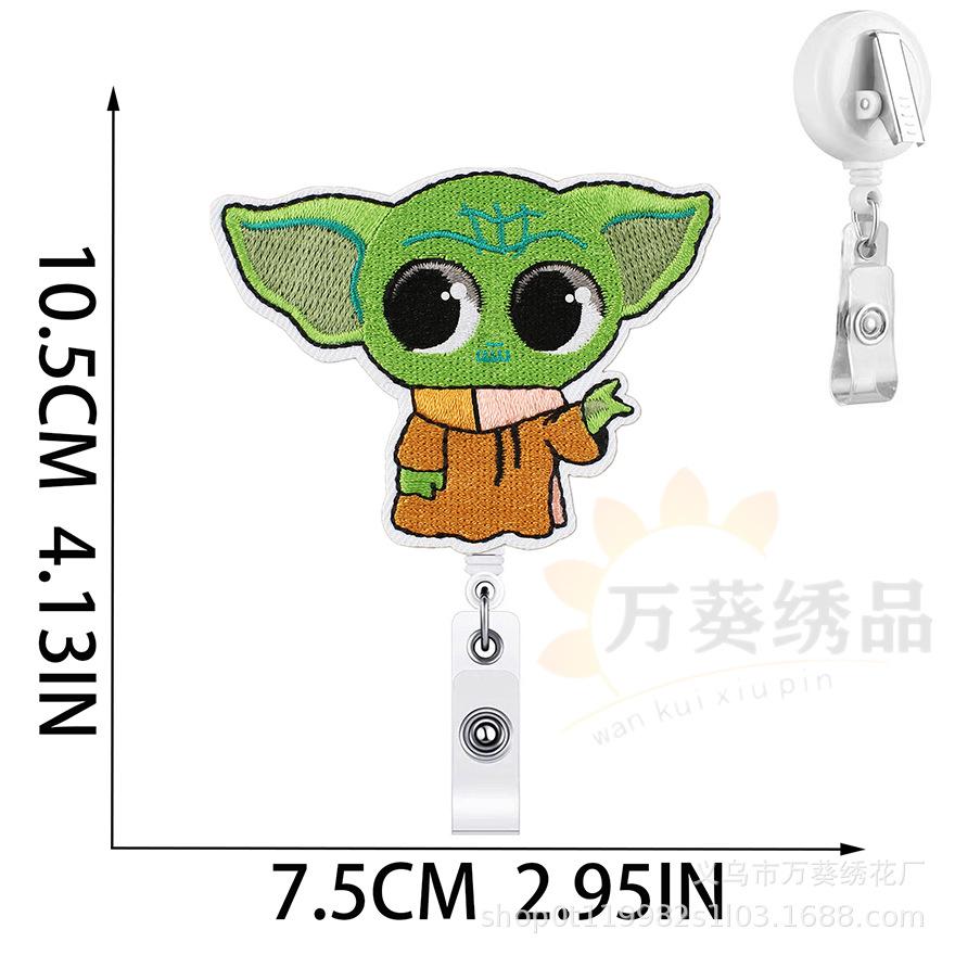 Alien Easy-Pull Button Embroidery Cloth Sticker Cartoon Animation Character Crocodile Clip Patch Sticker Clothes Decoration Embroidery Sticker No. 6 easy-pull buckle_3 pieces
Alien Easy-Pull Button Embroidery Cloth Sticker Cartoon Animation Character Crocodile Clip Patch Sticker Clothes Decoration Embroidery Sticker No. 6 easy-pull buckle_3 pieces
