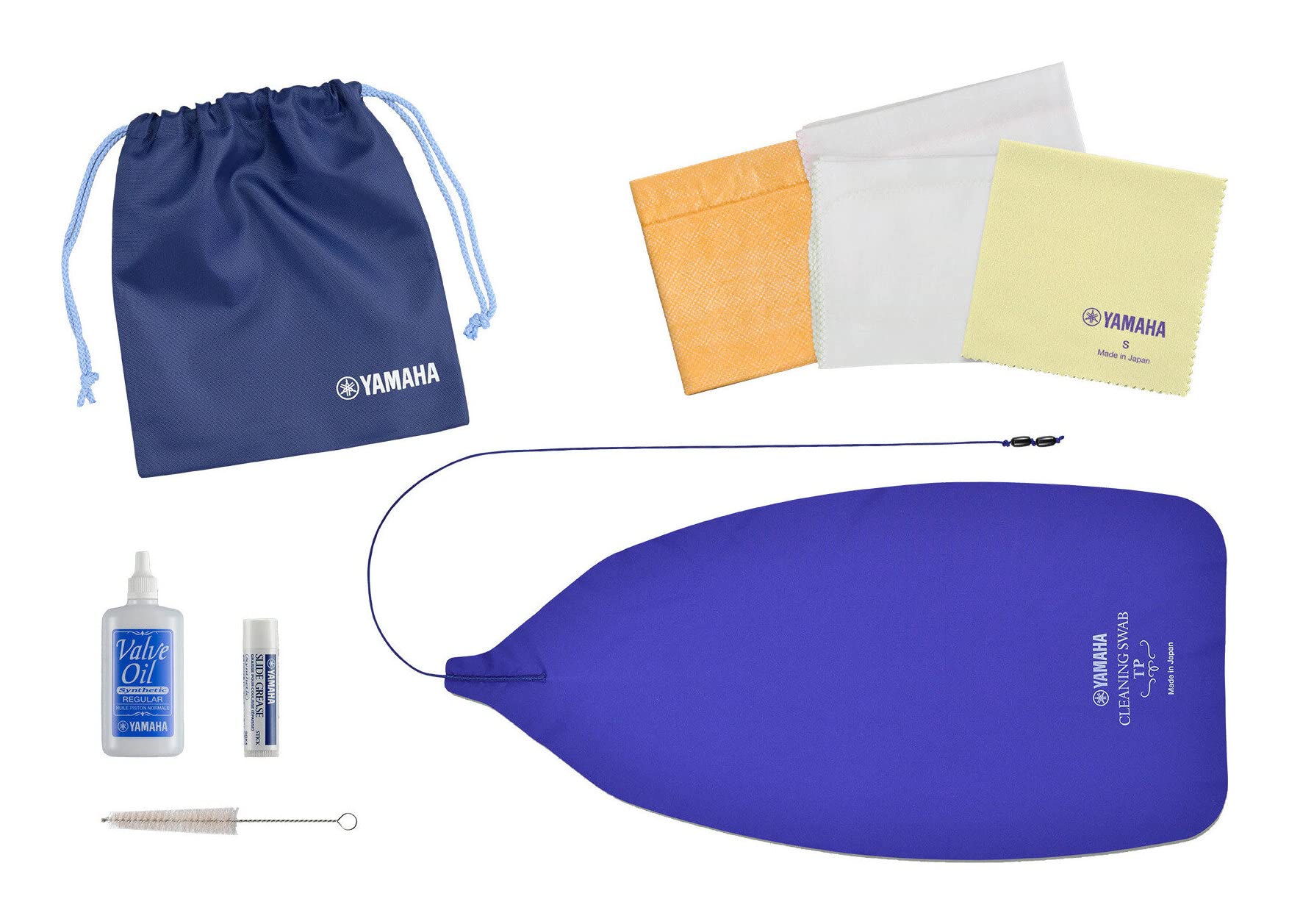 YAMAHA Wind Instrument Care Set for Trumpet KOSTP5 A set of essential items for daily care Very convenient when playing a wind instrument for the
YAMAHA Wind Instrument Care Set for Trumpet KOSTP5 A set of essential items for daily care Very convenient when playing a wind instrument for the