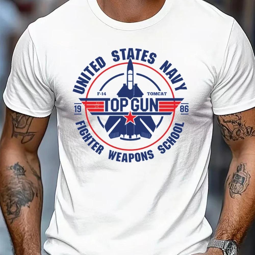 Men s Top Gun US Navy Fighter School Graphic T-shirt Casual Fit Round Neck Comfortable Machine Washable Suitable Spring Summer 4XL
Men s Top Gun US Navy Fighter School Graphic T-shirt Casual Fit Round Neck Comfortable Machine Washable Suitable Spring Summer 4XL