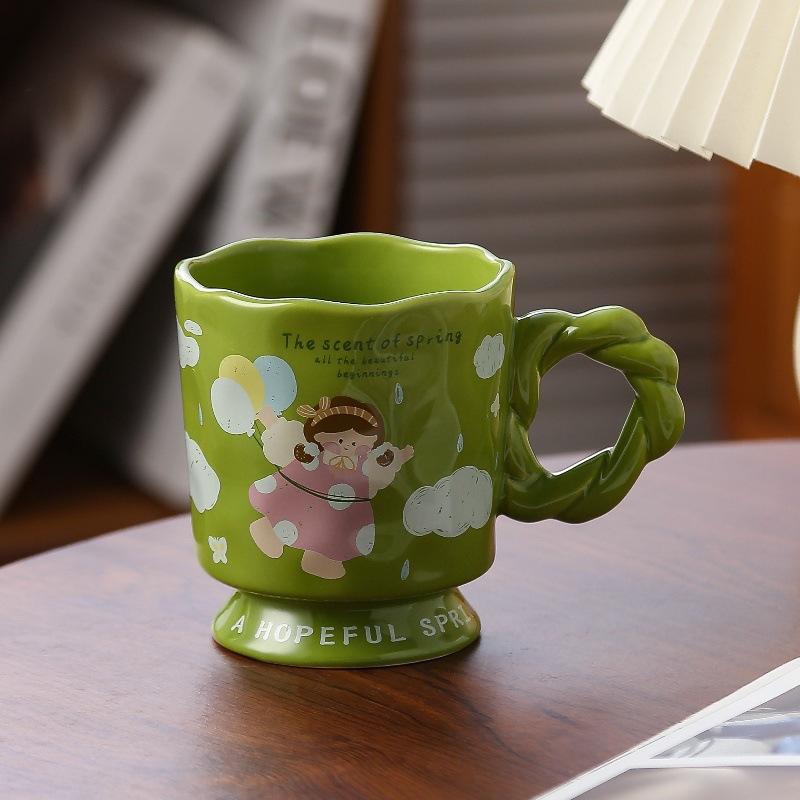 Милая кружка Девушка Чашка для воды Домашняя офисная чашка Высоко выглядящая керамическая чашка Чашка для завтрака Мужчины 301-400ml
Милая кружка Девушка Чашка для воды Домашняя офисная чашка Высоко выглядящая керамическая чашка Чашка для завтрака Мужчины 301-400ml