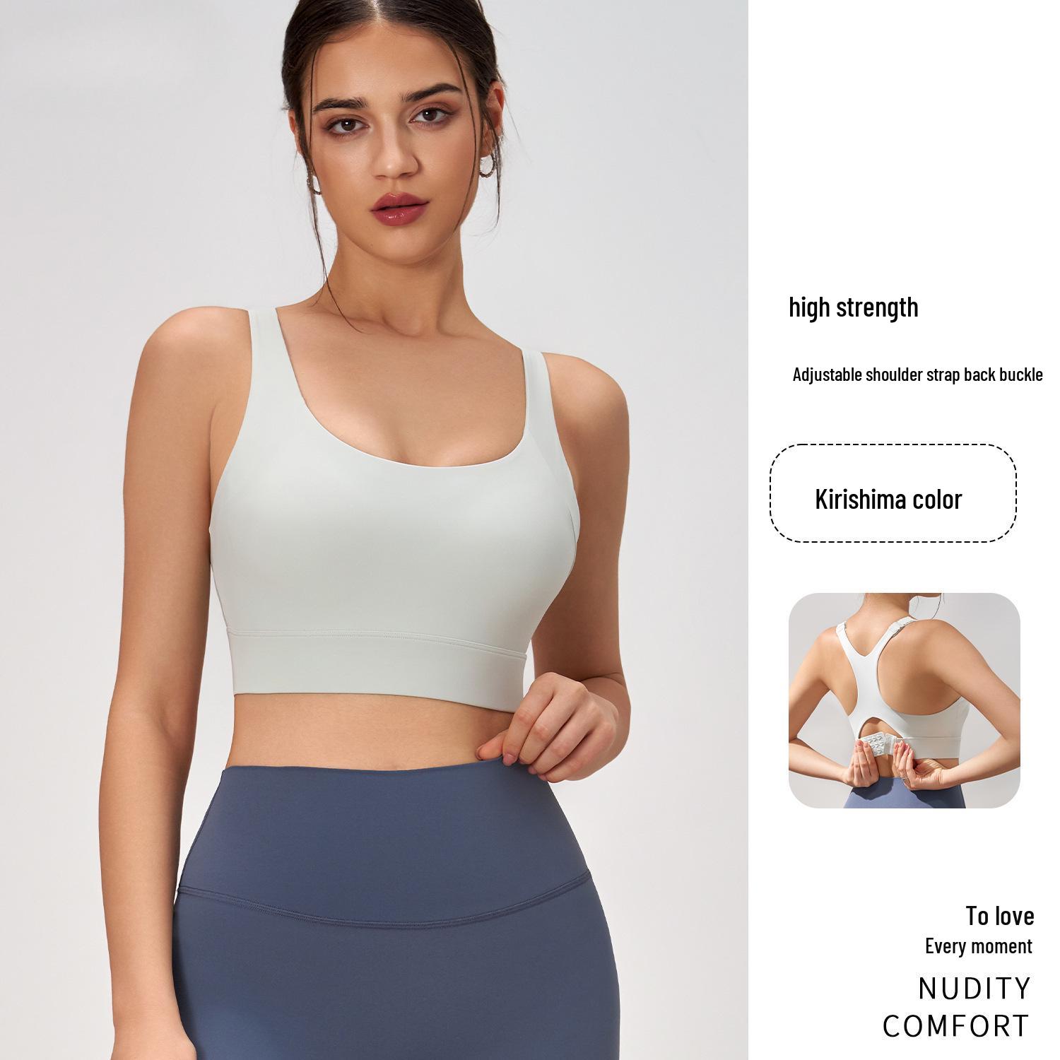 Jiu Yi Women s Shockproof Adjustable Sports Bra with Fixed Cup Small
Jiu Yi Women s Shockproof Adjustable Sports Bra with Fixed Cup Small