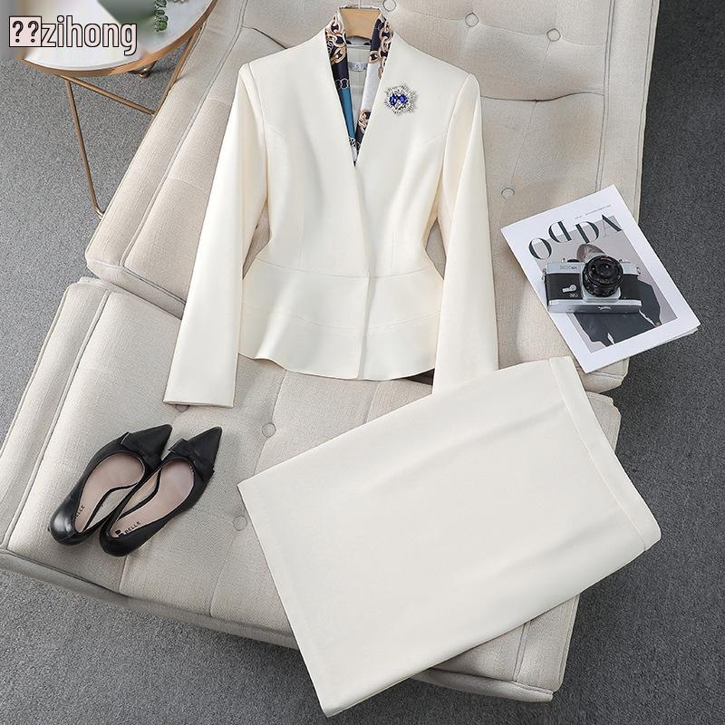 Zihong Women s High-End Autumn/Winter Professional Suit Set - Elegant Formal Skirt for Interviews and Beauty Salons Gray Skirt Only
Zihong Women s High-End Autumn/Winter Professional Suit Set - Elegant Formal Skirt for Interviews and Beauty Salons Gray Skirt Only