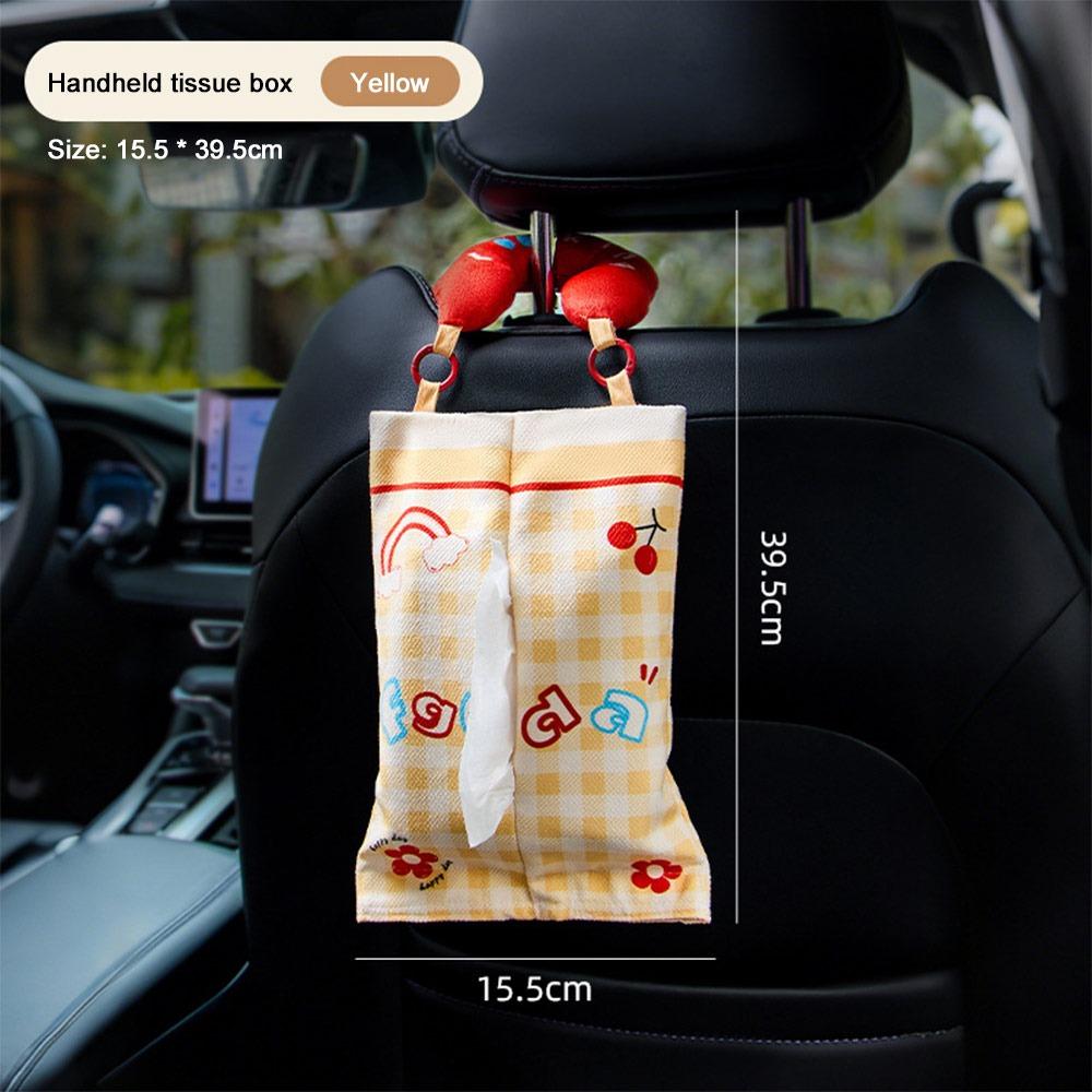 Convenient Tissue Box Hanging Car Tissue Holder Trendy Tissue Storage Bag жёлтый
Convenient Tissue Box Hanging Car Tissue Holder Trendy Tissue Storage Bag жёлтый