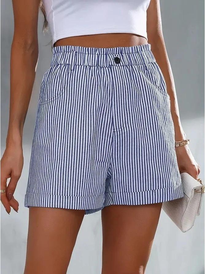 2026 European Summer Women s Black & Red Striped Casual Pocket Shorts Extra Large синій
2026 European Summer Women s Black & Red Striped Casual Pocket Shorts Extra Large синій