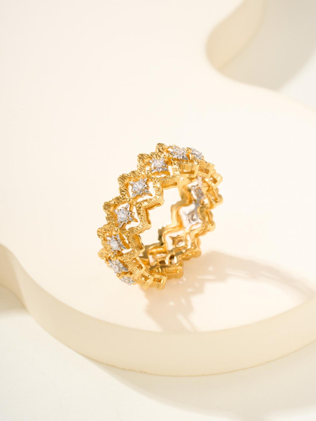 Lace Styling Diamond Ring Daily Wear Exquisite Craftsmanship for Men and Women Gifts Men Women Birthday Gifts Affordable Luxury US5 рожевий колір золота
Lace Styling Diamond Ring Daily Wear Exquisite Craftsmanship for Men and Women Gifts Men Women Birthday Gifts Affordable Luxury US5 рожевий колір золота